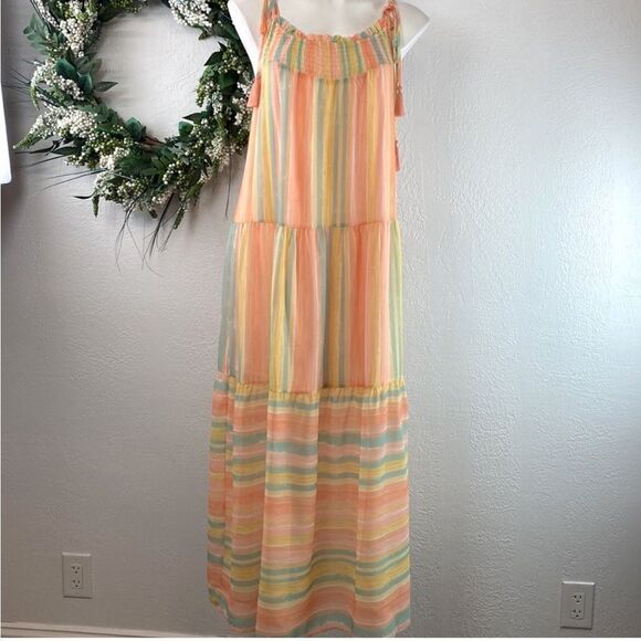 Grace and Karma multi color maxi dress size medium - Picture 3 of 6